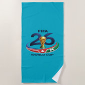 Beach Towel — Tropical Summer 2026 Design ビーチタオル (正面)