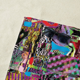 Beach Towel – Urban Fractals ビーチタオル
