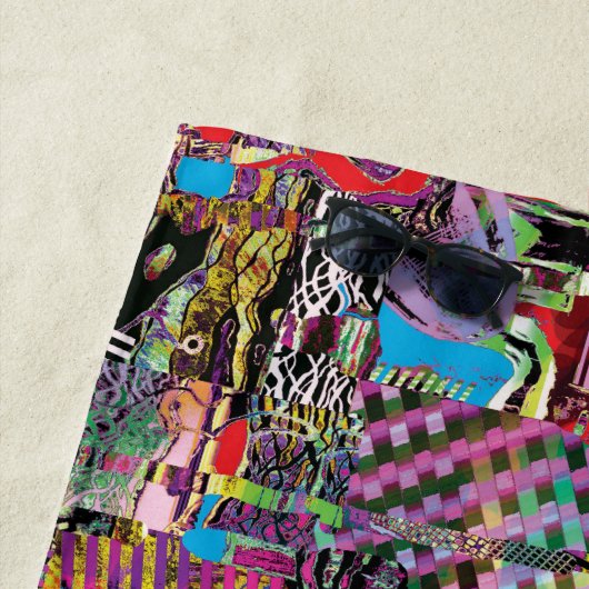 Beach Towel – Urban Fractals ビーチタオル (インサイチュ)