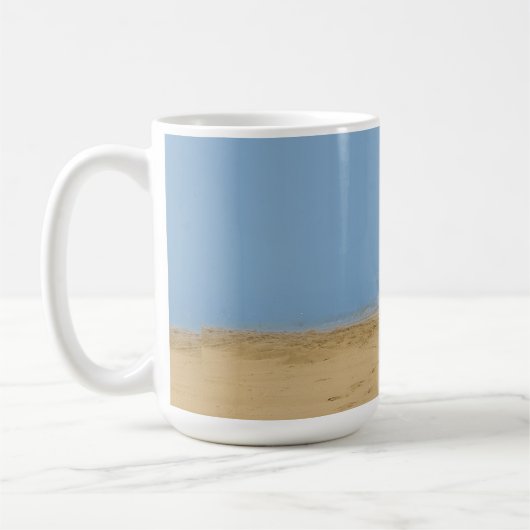 Beach Umbrella 11 oz or 15 oz mug コーヒーマグカップ (左)