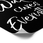 Beach Vacation Quote Ocean Gift Salt Water S Every ポスター (角)