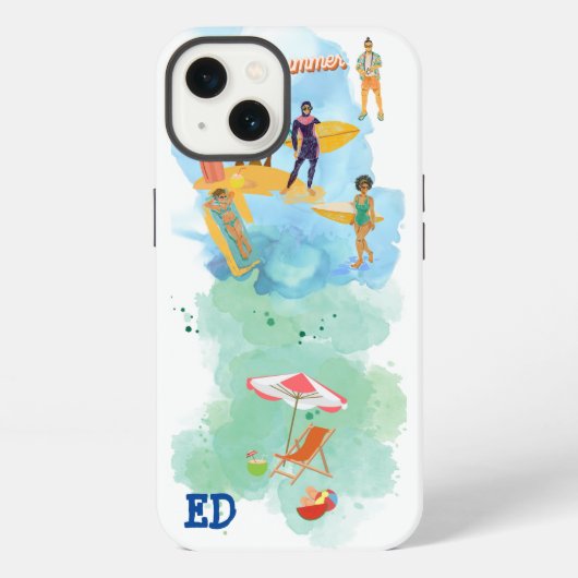 BEACH VIBE Case-Mate iPhone カバー (裏面)
