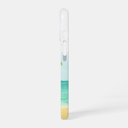 Beach Vibe Palm Tree  iPhone 16ケース (左側面)