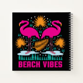 Beach Vibes ノートブック (裏面)