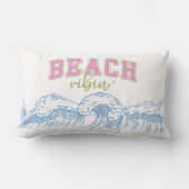 Beach Vibin Coastal ランバークッション (正面)