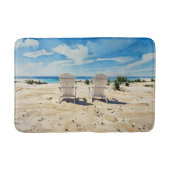 Beach Viewing Chairs Bath Mat バスマット (正面)