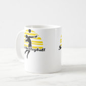 Beach Volleyball コーヒーマグカップ (正面左)