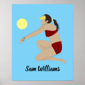 Beach Volleyball ポスター (正面)