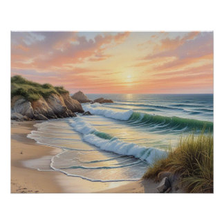 beach wall art poster ポスター