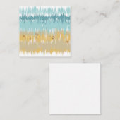 Beach wave ノートカード (正面/裏面)