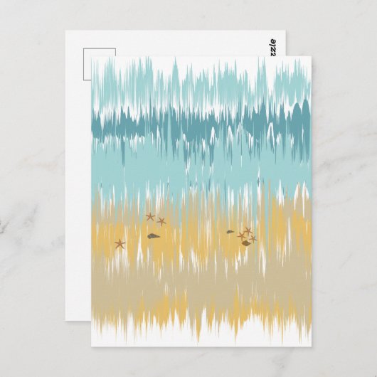 Beach wave ポストカード (正面/裏面)