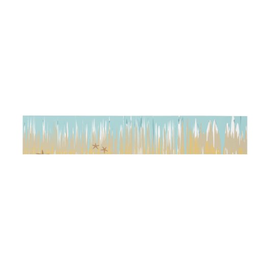 Beach wave 招待状ベリーバンド (フラット)