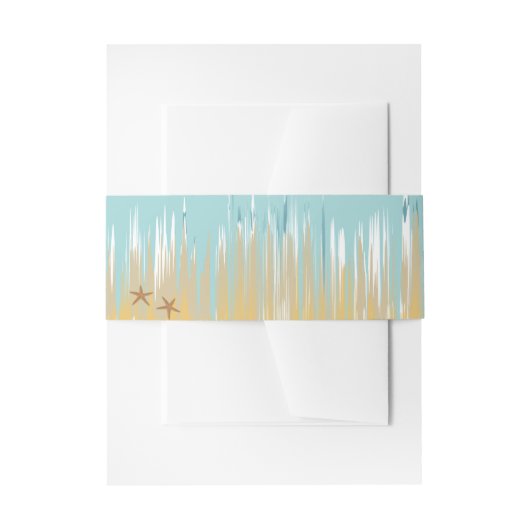 Beach wave 招待状ベリーバンド (正面例)