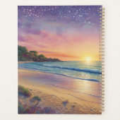 Beach Waves and Shore Art プランナー手帳 (裏面)
