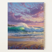 Beach Waves and Shore Art プランナー手帳 (裏面)