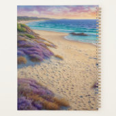 Beach Waves and Shore Art プランナー手帳 (裏面)