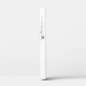 Beach Waves Blue Personalize Case-Mate iPhoneケース (裏面 / 左)