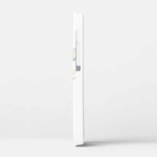 Beach Waves Blue Personalize Case-Mate iPhoneケース (裏面 / 左)