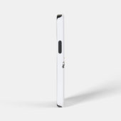 Beach Waves Blue Personalize iPhoneケース (右側面)