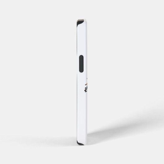 Beach Waves Blue Personalize iPhoneケース (右側面)