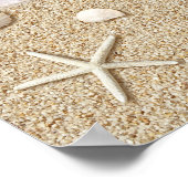 Beach Waves Bridal Shower Poster ポスター (角)