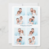 Beach Wedding Save The Date Ocean Theme 招待状 (裏面)