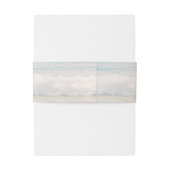 Beach Wedding Seaside/Oceanside Wedding 招待状ベリーバンド (裏面例)