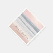 Beach Wedding | Seaside Wedding スタンダードカクテルナプキン (角)