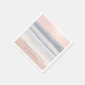 Beach Wedding | Seaside Wedding スタンダードカクテルナプキン (角)