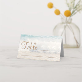 Beach Wedding Seaside Wedding Place Card プレイスカード