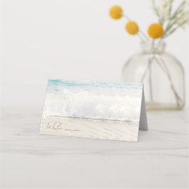 Beach Wedding Seaside Wedding Place Card プレイスカード