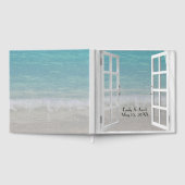 Beach Window with Ocean Surf  ゲストブック (全面)