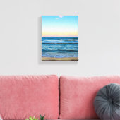 Beach with light waves image on canvas キャンバスプリント (インサイチュ (リビング))