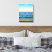 Beach with light waves image on canvas キャンバスプリント (インサイチュ (寝室))