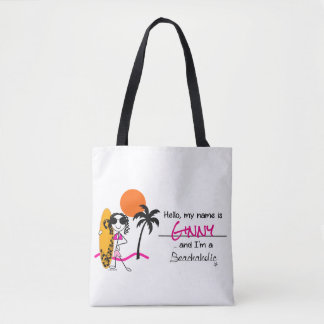 Beachaholicのサーファーのトートのビーチのバッグ トートバッグ