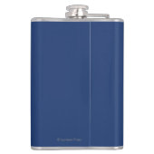 Beachballイギリスの鉄道の女の子およびポスター フラスク (裏面)