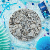 Beachcomber Shells Pattern Look ペーパープレート (パーティー)
