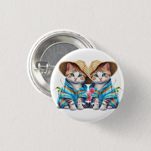 Beachcombers 缶バッジ (正面&裏面)