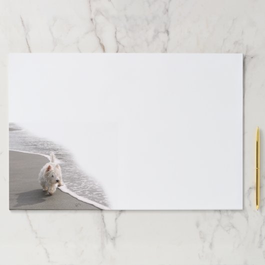 Beachcombingウェスティフォトラージメモ帳 ペーパーパッド (インサイチュ)