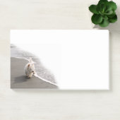 Beachcombing Westie写真10x6ポストイットノート ポストイット (オフィス)