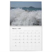 Beaches Around The World 2026 Calendar カレンダー (2月 2027)