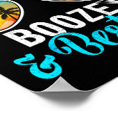 Beaches booze besties girls trip 2026 florida ポスター (角)