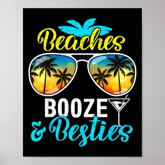 Beaches booze besties girls trip 2026 florida ポスター (正面)