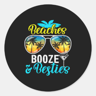 Beaches booze besties girls trip 2026 florida ラウンドシール