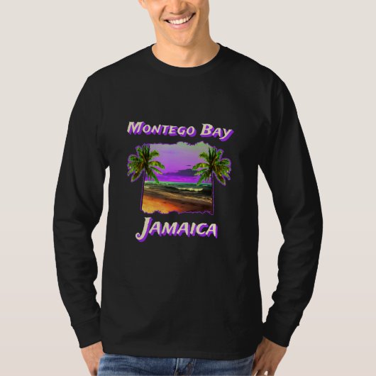 Beaches Of Montego Bay Jamaica Tシャツ (正面)