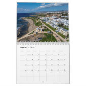 Beaches, Paphos Cyprus by PaphosLife Calendar カレンダー (2月 2026)