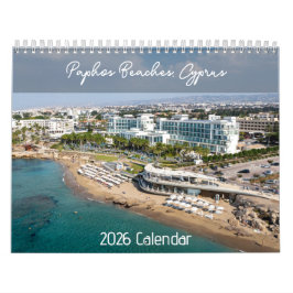 Beaches, Paphos Cyprus by PaphosLife Calendar カレンダー