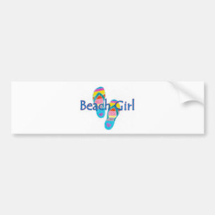 beachgirl バンパーステッカー