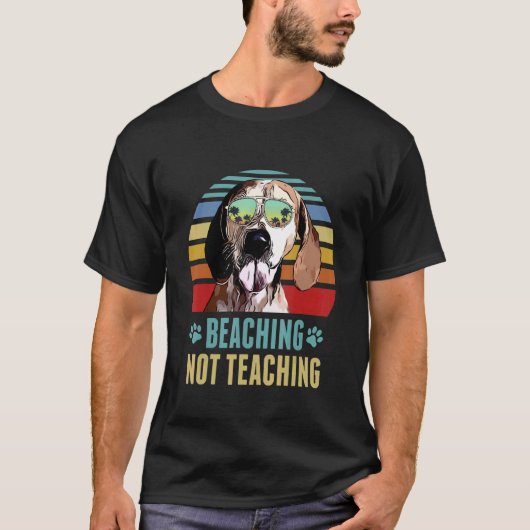 Beaching Not 教え's American English Conhound D Tシャツ (正面)