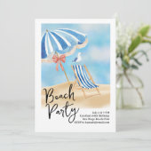 Beachside Party 招待状 (スタンド正面)